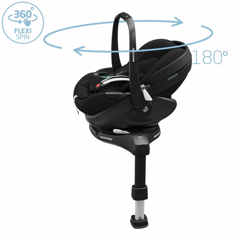 Maxi Cosi scaun auto Pebble 360 Pro2 SlideTech&EcoCare 40-87 cm Twillic Black
