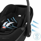 Maxi Cosi scaun auto Pebble 360 Pro2 SlideTech&EcoCare 40-87 cm Twillic Black