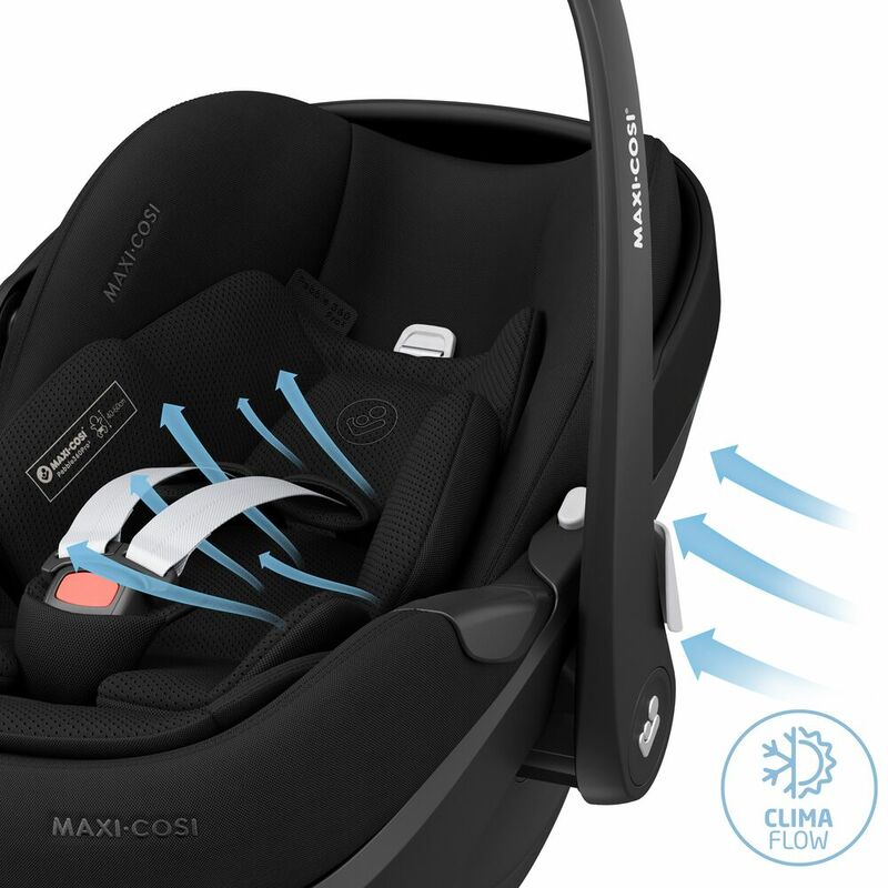Maxi Cosi scaun auto Pebble 360 Pro2 SlideTech&EcoCare 40-87 cm Twillic Black