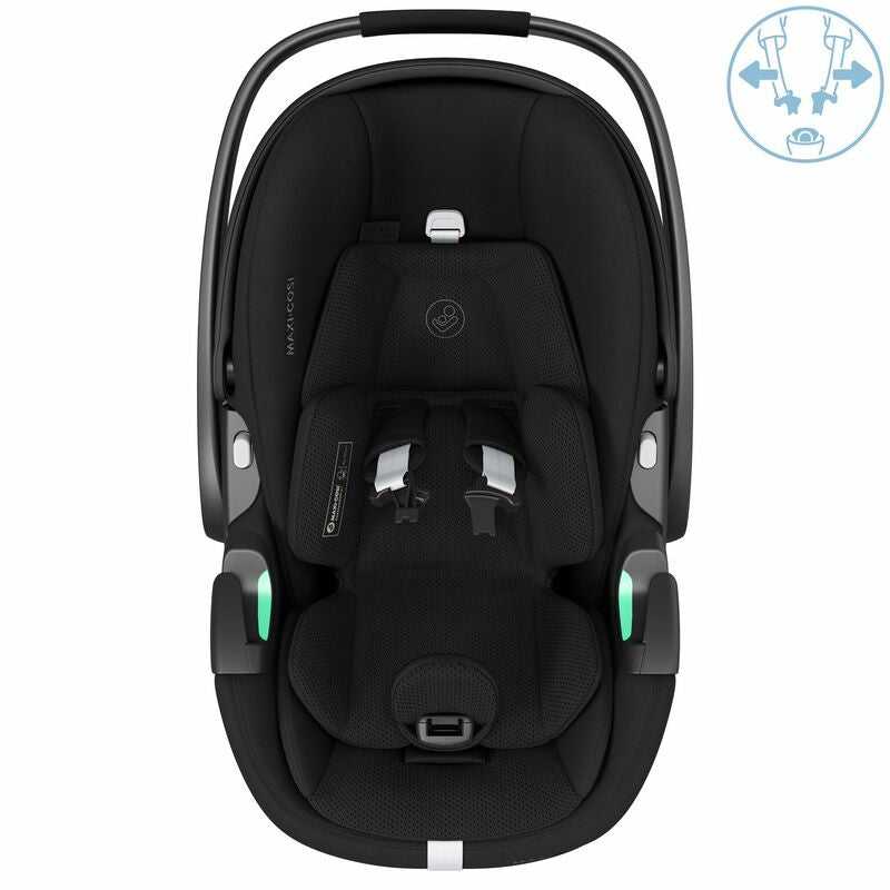 Maxi Cosi scaun auto Pebble 360 Pro2 SlideTech&EcoCare 40-87 cm Twillic Black