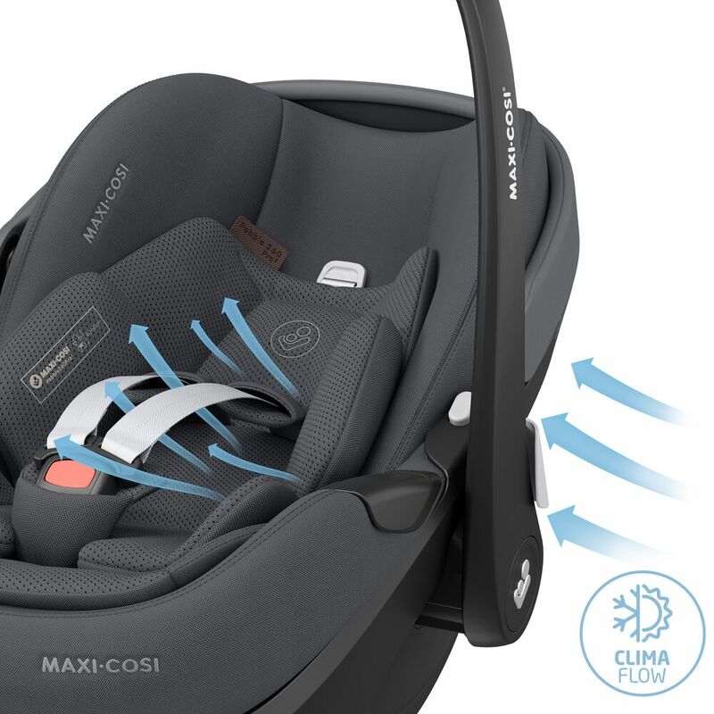 Maxi Cosi scaun auto Pebble 360 Pro2 SlideTech&EcoCare 40-87 cm Twillic Graphite