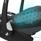 Maxi Cosi scaun auto Pebble 360 Pro2 SlideTech&EcoCare 40-87 cm Twillic Graphite