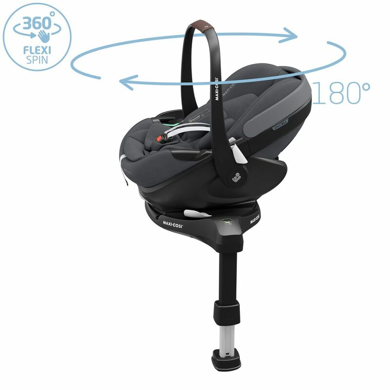 Maxi Cosi scaun auto Pebble 360 Pro2 SlideTech&EcoCare 40-87 cm Twillic Graphite