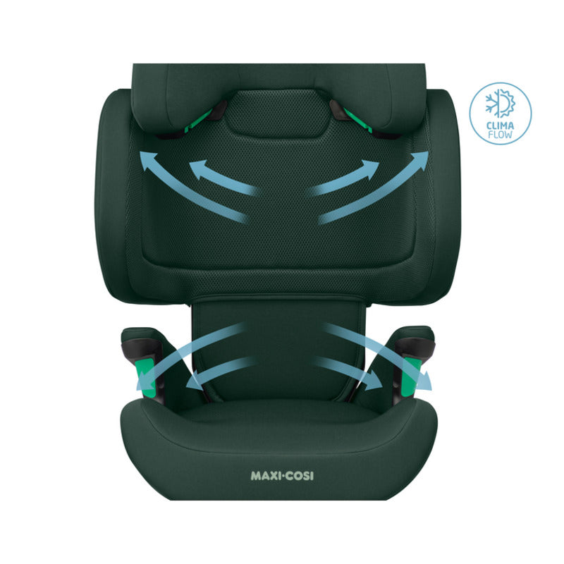 Maxi Cosi scaun auto RodiFix R i-Size G-Cell ClimaFlow 100-150 cm Authentic Green