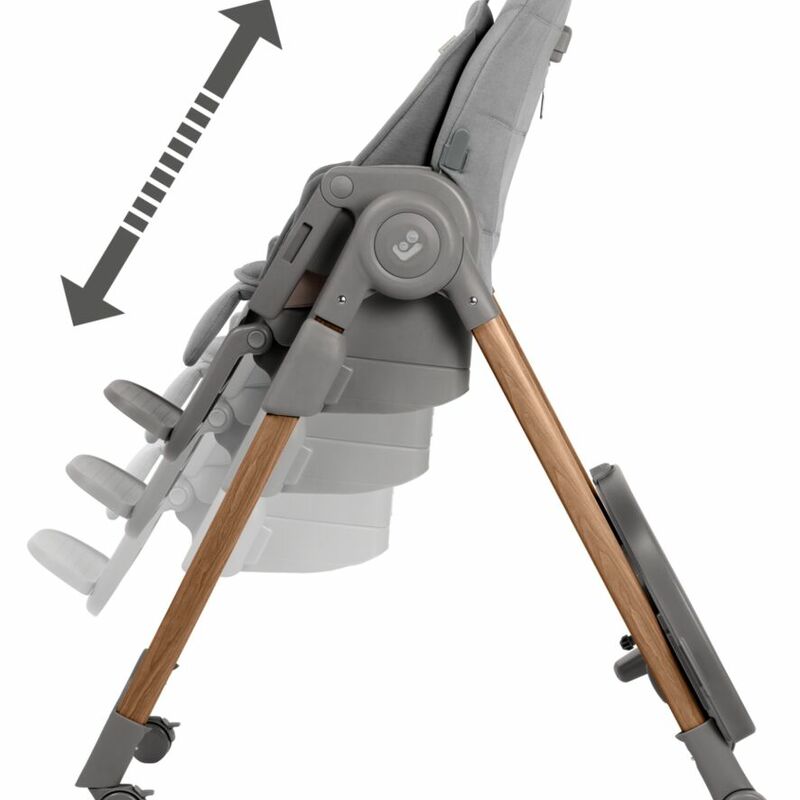 Maxi Cosi scaun de masa MINLA PLUS 6in1 pana la 60 kg 0m+ Elegance Graphite
