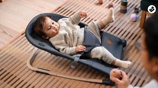 Maxi Cosi sezlong si balansoar LOA Eco 0m+ Beyond Grey
