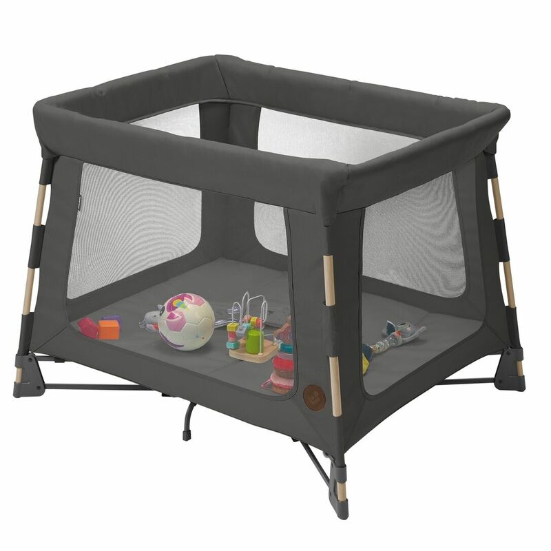 Maxi Cosi tarc si patut pliabil 3in1 Swift ECO 0m+ Beyond Graphite