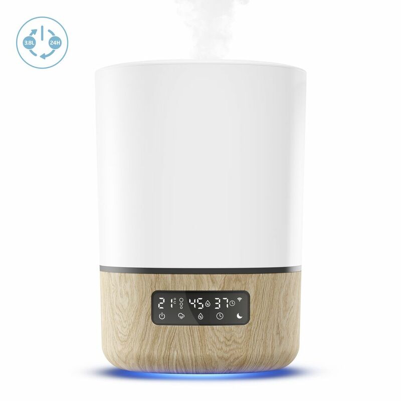 Maxi Cosi umidificator cu conexiune WiFi 0m+ Alb