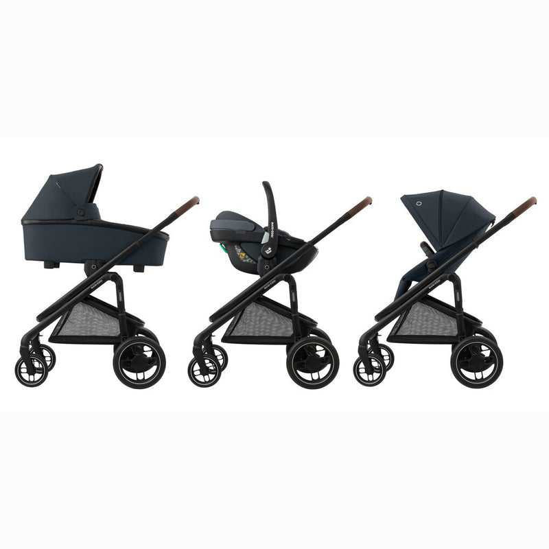 Maxi Cosi carucior Plaza+ cu landou Oria 0-4 ani, Essential Graphite Imagine secundară a produsului