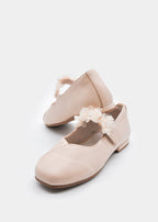 Mayoral balerini fete cu bareta cu flori 26-30 Hazelnut