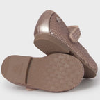 Mayoral balerini fete cu paiete 19-25 Rose Gold