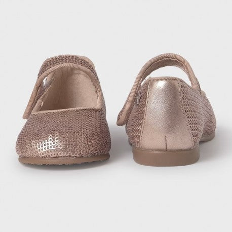 Mayoral balerini fete cu paiete 19-25 Rose Gold Imagine principală a produsului