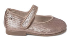 Mayoral balerini fete cu paiete 19-25 Rose Gold