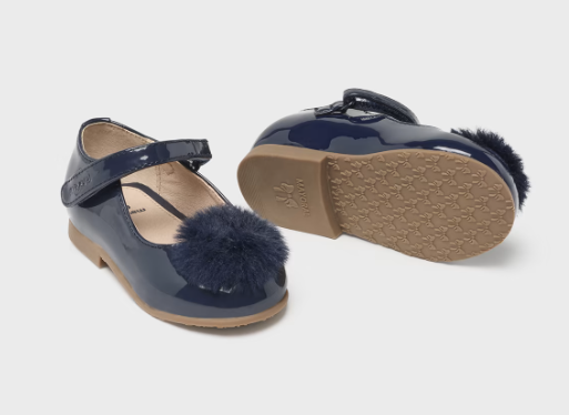 Mayoral balerini fetite cu pom pom 19-25, Navy Blue Imagine principală a produsului