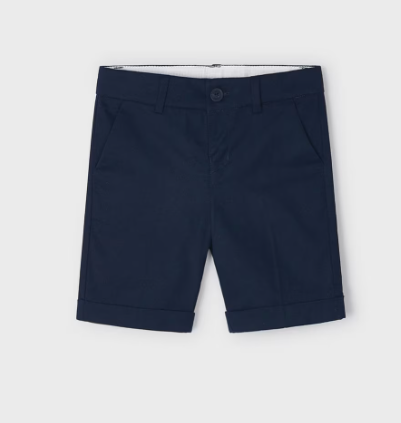 Mayoral bermude baieti chino 4-9 ani Navy blue Imagine principală a produsului