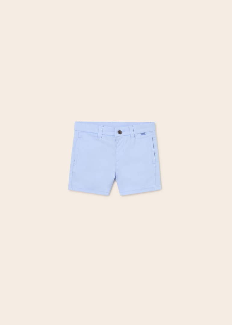 Mayoral bermude baieti chino sarga basic 6-36 luni, Celeste