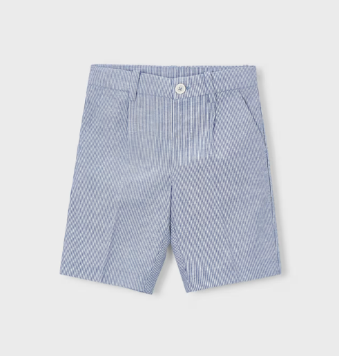 Mayoral bermude baieti 5-10 ani Indigo stripes Imagine principală a produsului