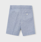 Mayoral bermude baieti 5-10 ani Indigo stripes