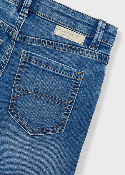 Mayoral bermude baieti denim 5-10 ani Denim mediu
