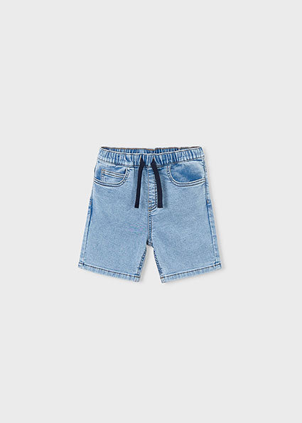 Mayoral bermude baieti denim jogger 5-10 ani Denim deschis