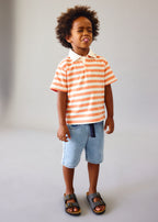 Mayoral bermude baieti denim jogger 5-10 ani Denim deschis