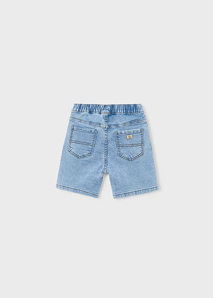 Mayoral bermude baieti denim jogger 5-10 ani Denim deschis