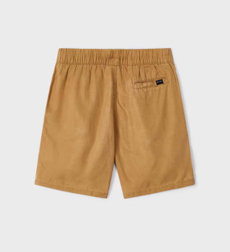 Mayoral bermude baieti din Tencel Lyocell 3-9 ani, Camel Imagine secundară a produsului