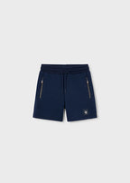 Mayoral bermude baieti sport cu fermoar 5-10 ani Navy Blue