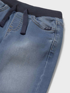 Mayoral blugi baieti jogger 6-48 luni Denim mediu