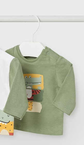 Mayoral bluza baieti 0-18 luni, Foil cu crocodil