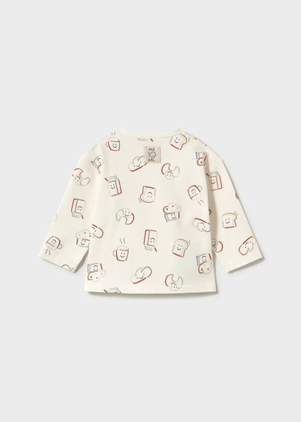 Mayoral bluza baieti cu dungi 0-18 luni Multicolor