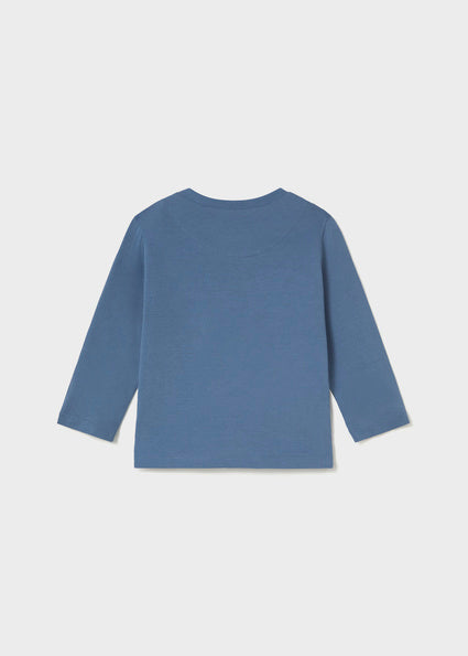 Mayoral bluza baieti basic 12-48 luni Indigo Making Friends