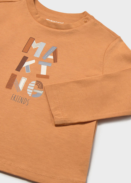 Mayoral bluza baieti basic 12-48 luni Nectar Making Friends