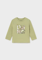 Mayoral bluza baieti cu dinozauri 12-48 luni Oregano