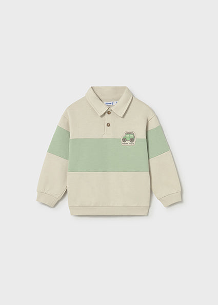 Mayoral bluza baieti cu dungi 12-48 Canepa cu masina