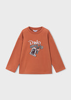 Mayoral bluza baieti cu imprimeu 5-10 ani Caramiziu Dino