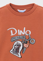 Mayoral bluza baieti cu imprimeu 5-10 ani Caramiziu Dino