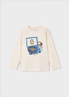 Mayoral bluza baieti cu imprimeu 5-10 ani Tofu