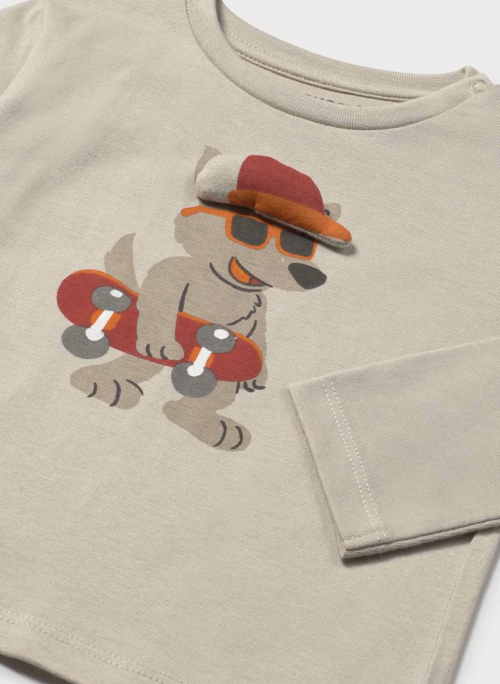Mayoral bluza baieti cu imprimeu 6-48 luni Chai cu catel