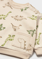 Mayoral bluza baieti 12-48 luni Light topo cu dino