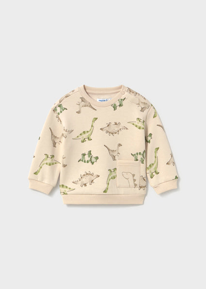 Mayoral bluza baieti 12-48 luni Light topo cu dino