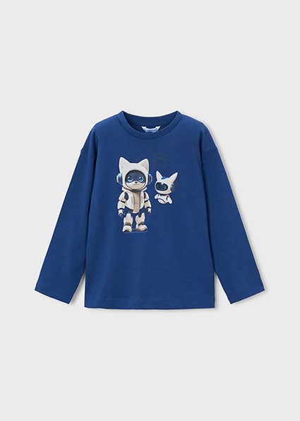 Mayoral bluza baieti cu pisica astronaut 5-10 ani Atlantic Imagine principală a produsului