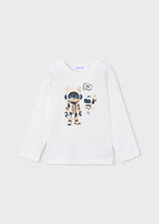 Mayoral bluza baieti cu pisica astronaut 5-10 ani Nata