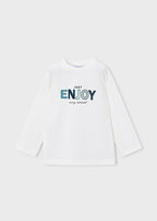 Mayoral bluza baieti cu scris Enjoy 2-10 ani Nata