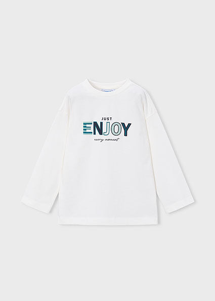 Mayoral bluza baieti cu scris Enjoy 2-10 ani Nata