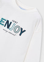 Mayoral bluza baieti cu scris Enjoy 2-10 ani Nata