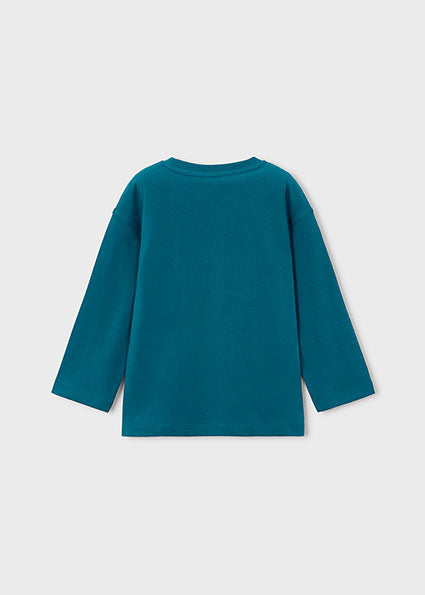 Mayoral bluza baieti cu scris Making  5-10 ani Albastru ocean