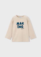 Mayoral bluza baieti cu scris Making  5-10 ani Piedra