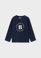 Mayoral bluza baieti cu imprimeu 5-10 ani Azul Ball is life