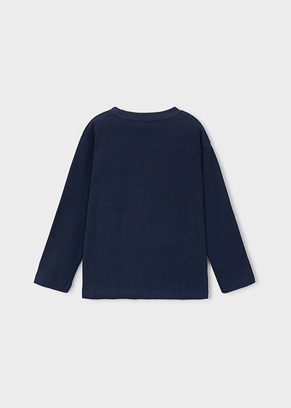 Mayoral bluza baieti cu imprimeu 5-10 ani Azul Ball is life
